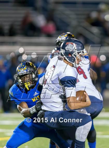Thumbnail 2 in Bowie @ Wise (MPSSAA 4A South Semifinal) photogallery.