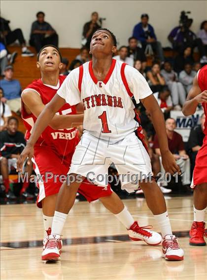Thumbnail 3 in Etiwanda vs. Rancho Verde (Oaks Christian Tournament) photogallery.