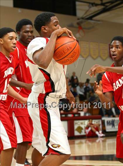 Thumbnail 3 in Etiwanda vs. Rancho Verde (Oaks Christian Tournament) photogallery.