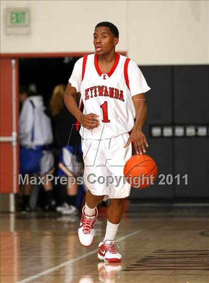Thumbnail 1 in Etiwanda vs. Rancho Verde (Oaks Christian Tournament) photogallery.