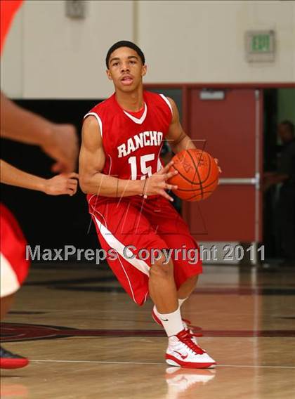 Thumbnail 1 in Etiwanda vs. Rancho Verde (Oaks Christian Tournament) photogallery.