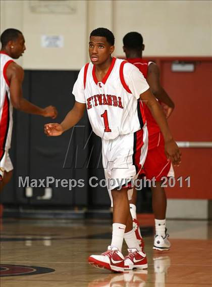 Thumbnail 1 in Etiwanda vs. Rancho Verde (Oaks Christian Tournament) photogallery.