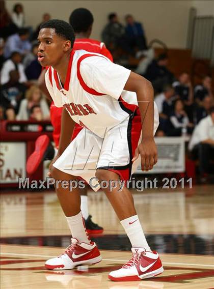 Thumbnail 3 in Etiwanda vs. Rancho Verde (Oaks Christian Tournament) photogallery.