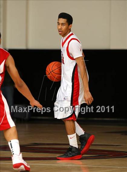 Thumbnail 1 in Etiwanda vs. Rancho Verde (Oaks Christian Tournament) photogallery.