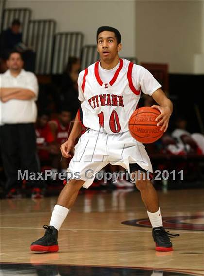 Thumbnail 2 in Etiwanda vs. Rancho Verde (Oaks Christian Tournament) photogallery.