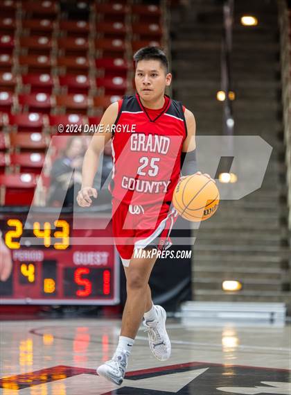 Thumbnail 3 in Grand County vs. Kanab (UHSAA 2A Quarterfinal) photogallery.