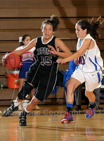 Thumbnail 1 in Natomas @ Christian Brothers (CIF SJS D3 Playoffs) photogallery.