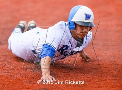 Thumbnail 3 in Weatherford vs Fossil Ridge (Arlington Heights Tournament) photogallery.