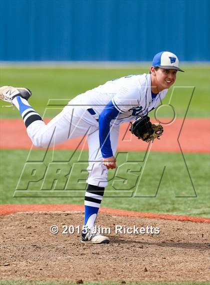 Thumbnail 2 in Weatherford vs Fossil Ridge (Arlington Heights Tournament) photogallery.