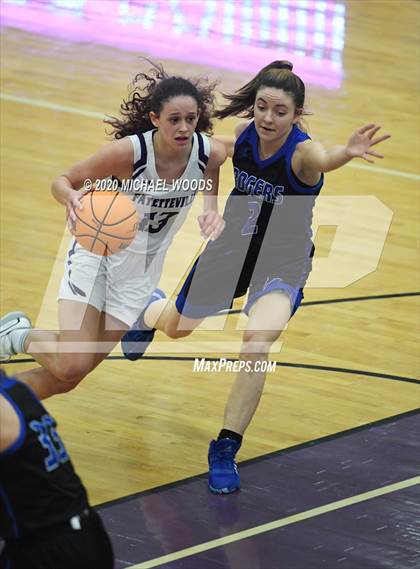 Thumbnail 2 in Fayetteville Girls Basketball (Extending the Season) photogallery.