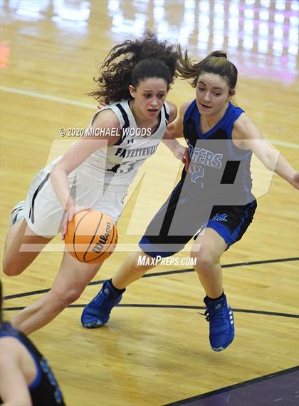 Thumbnail 1 in Fayetteville Girls Basketball (Extending the Season) photogallery.