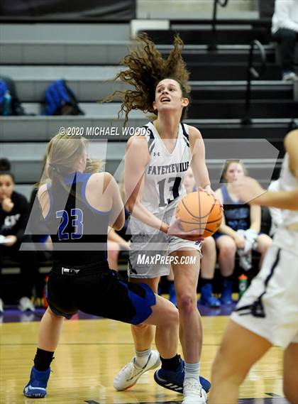 Thumbnail 1 in Fayetteville Girls Basketball (Extending the Season) photogallery.