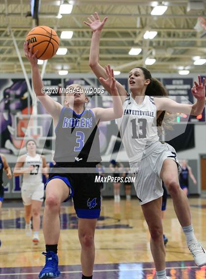 Thumbnail 1 in Fayetteville Girls Basketball (Extending the Season) photogallery.