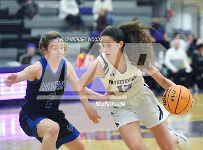 Thumbnail 1 in Fayetteville Girls Basketball (Extending the Season) photogallery.