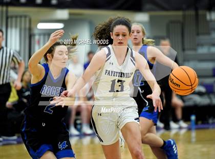 Thumbnail 1 in Fayetteville Girls Basketball (Extending the Season) photogallery.