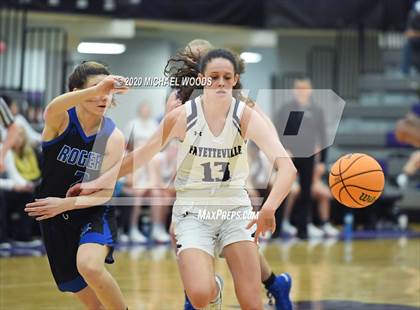 Thumbnail 2 in Fayetteville Girls Basketball (Extending the Season) photogallery.