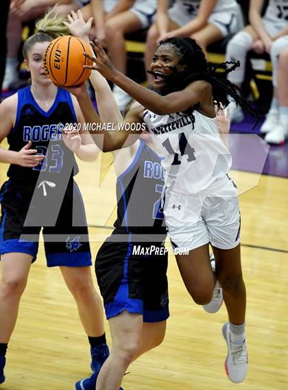 Thumbnail 3 in Fayetteville Girls Basketball (Extending the Season) photogallery.