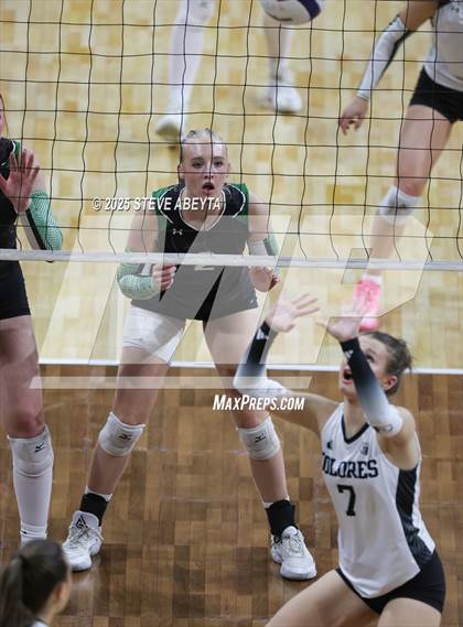 Thumbnail 2 in Dolores vs. Sanford (CHSAA 2A First Round Elimination Bracket) photogallery.