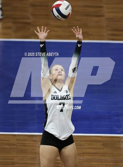 Thumbnail 1 in Dolores vs. Sanford (CHSAA 2A First Round Elimination Bracket) photogallery.