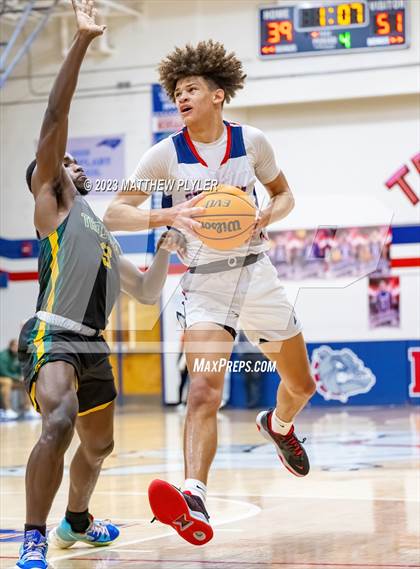 Thumbnail 1 in Pine Forest vs Terry Sanford (All American Conference Tournament) photogallery.