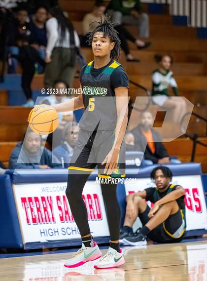 Thumbnail 1 in Pine Forest vs Terry Sanford (All American Conference Tournament) photogallery.