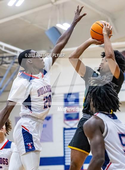 Thumbnail 2 in Pine Forest vs Terry Sanford (All American Conference Tournament) photogallery.