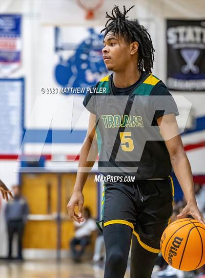Thumbnail 1 in Pine Forest vs Terry Sanford (All American Conference Tournament) photogallery.