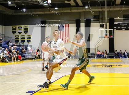 Thumbnail 1 in Etiwanda vs. Twentynine Palms (Rancho Christian Basketball Showcase) photogallery.