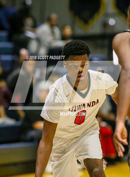 Thumbnail 3 in Etiwanda vs. Twentynine Palms (Rancho Christian Basketball Showcase) photogallery.