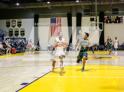 Thumbnail 3 in Etiwanda vs. Twentynine Palms (Rancho Christian Basketball Showcase) photogallery.