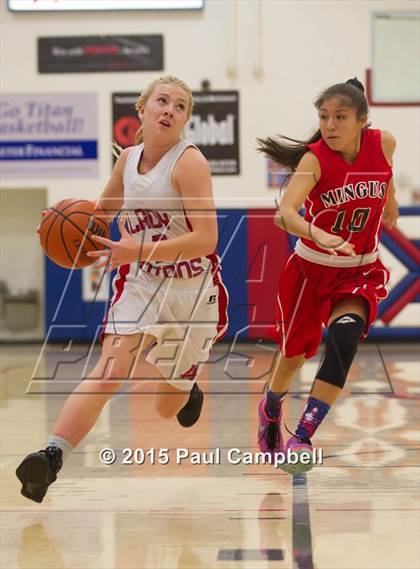 Thumbnail 3 in Arcadia vs Mingus (Arcadia Lady Hoops Tournament) photogallery.