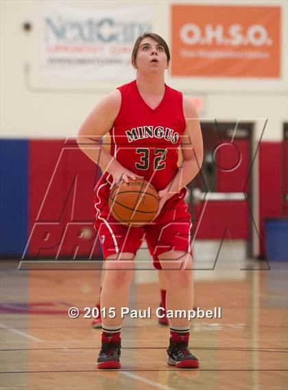 Thumbnail 1 in Arcadia vs Mingus (Arcadia Lady Hoops Tournament) photogallery.