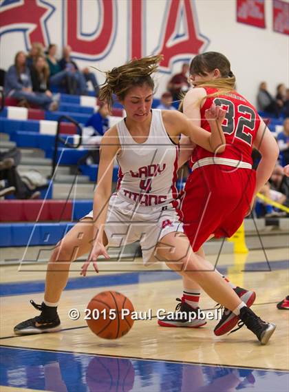 Thumbnail 2 in Arcadia vs Mingus (Arcadia Lady Hoops Tournament) photogallery.