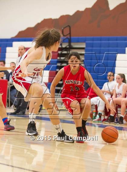 Thumbnail 1 in Arcadia vs Mingus (Arcadia Lady Hoops Tournament) photogallery.