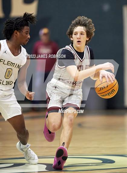 Thumbnail 1 in Santa Fe Catholic vs Fleming Island (Battle For the Island) photogallery.