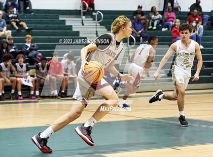 Thumbnail 1 in Santa Fe Catholic vs Fleming Island (Battle For the Island) photogallery.
