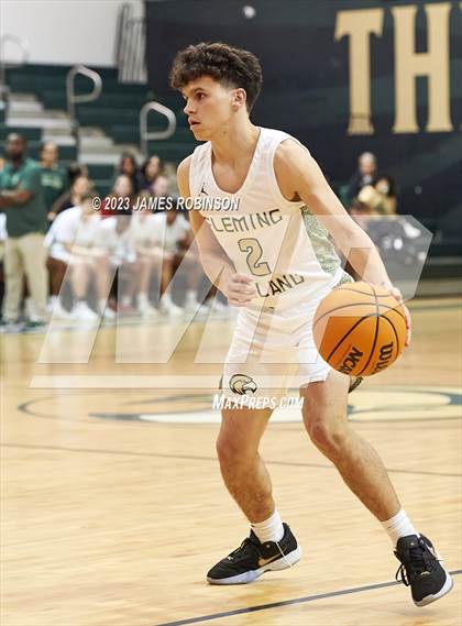 Thumbnail 1 in Santa Fe Catholic vs Fleming Island (Battle For the Island) photogallery.