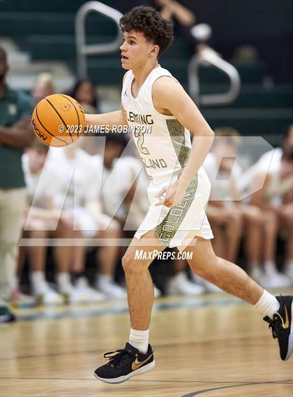 Thumbnail 2 in Santa Fe Catholic vs Fleming Island (Battle For the Island) photogallery.