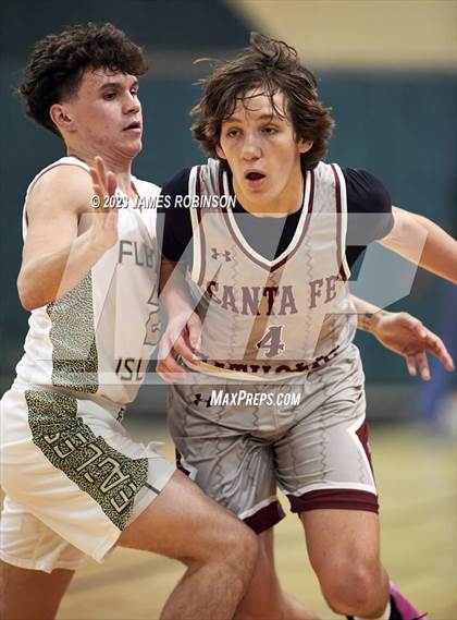 Thumbnail 1 in Santa Fe Catholic vs Fleming Island (Battle For the Island) photogallery.