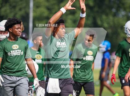 Thumbnail 1 in Briarcrest Christian vs Tupelo (U of Memphis 7v7) photogallery.