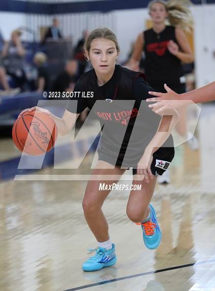 Thumbnail 3 in Liberty Union vs Johnstown-Monroe (Scrimmage) photogallery.