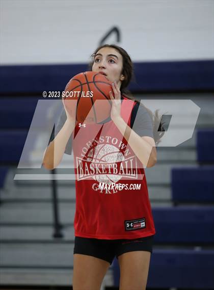 Thumbnail 2 in Liberty Union vs Johnstown-Monroe (Scrimmage) photogallery.