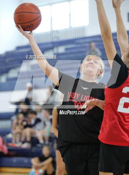 Thumbnail 1 in Liberty Union vs Johnstown-Monroe (Scrimmage) photogallery.