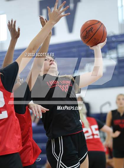 Thumbnail 3 in Liberty Union vs Johnstown-Monroe (Scrimmage) photogallery.