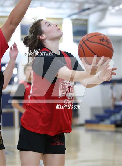 Thumbnail 2 in Liberty Union vs Johnstown-Monroe (Scrimmage) photogallery.