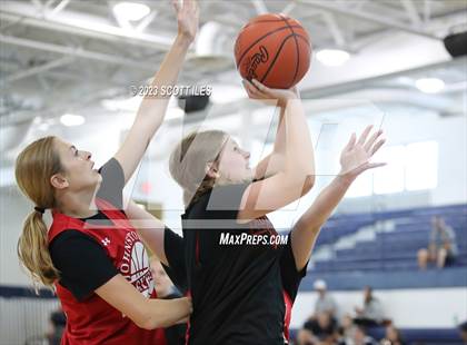 Thumbnail 2 in Liberty Union vs Johnstown-Monroe (Scrimmage) photogallery.