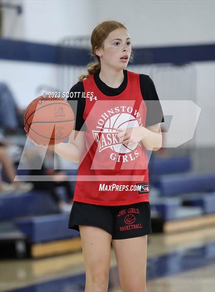 Thumbnail 1 in Liberty Union vs Johnstown-Monroe (Scrimmage) photogallery.