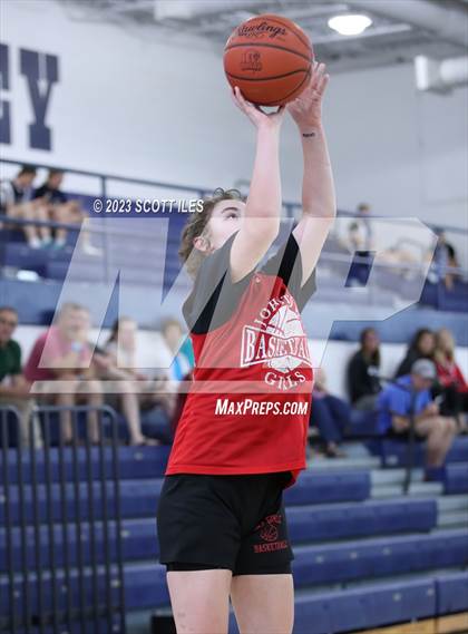 Thumbnail 2 in Liberty Union vs Johnstown-Monroe (Scrimmage) photogallery.