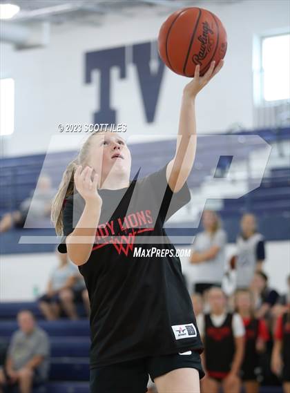 Thumbnail 2 in Liberty Union vs Johnstown-Monroe (Scrimmage) photogallery.