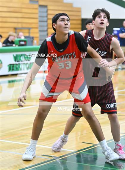 Thumbnail 1 in Independence vs. Cortez (Sunnyslope Hoopsgiving Basketball Tournament) photogallery.